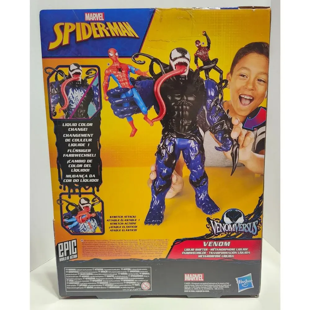 Marvel Spider-Man VenomVersus Venom Liquid Shifter Figure Hasbro 2025 New